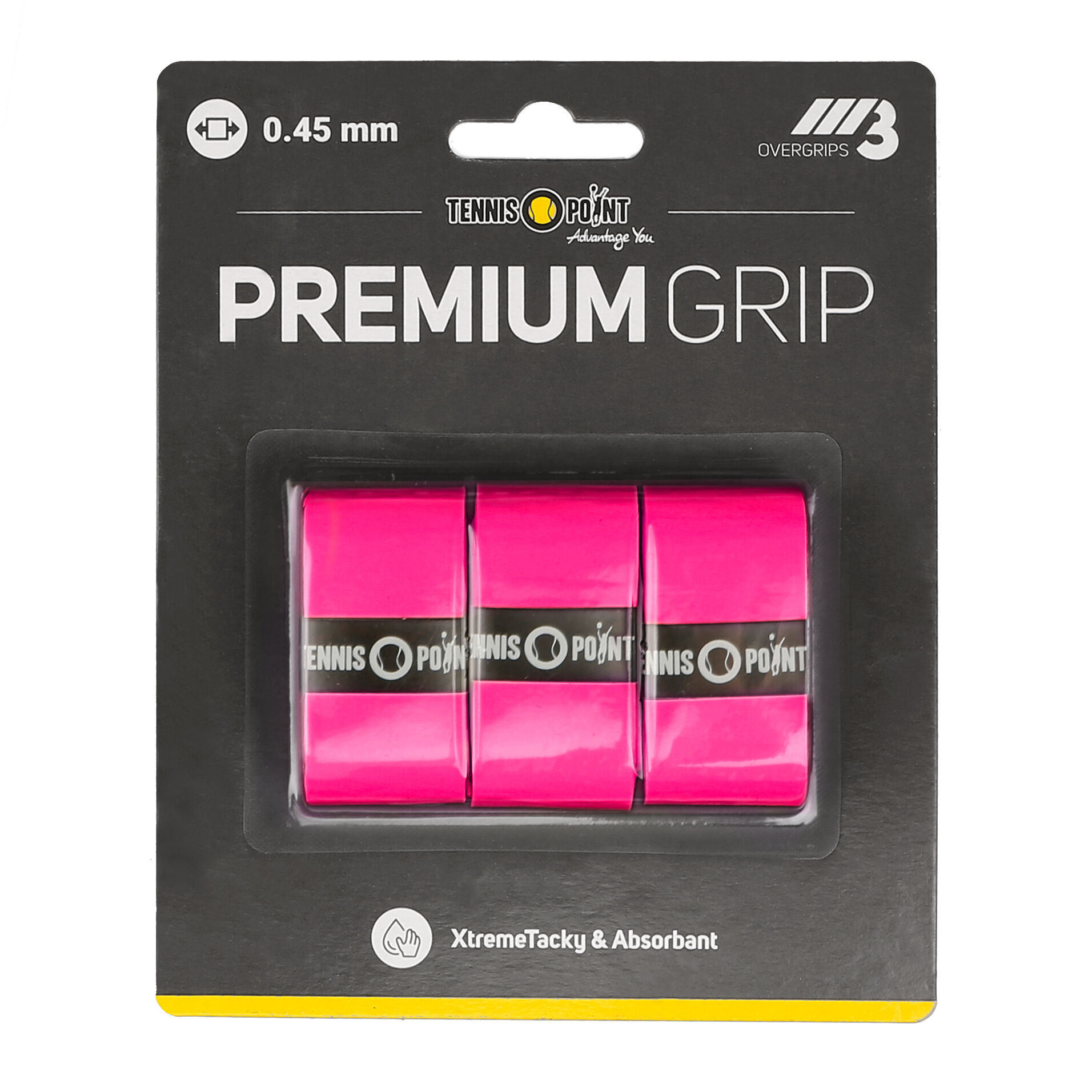 Premium Grip 3er Pack - Pink