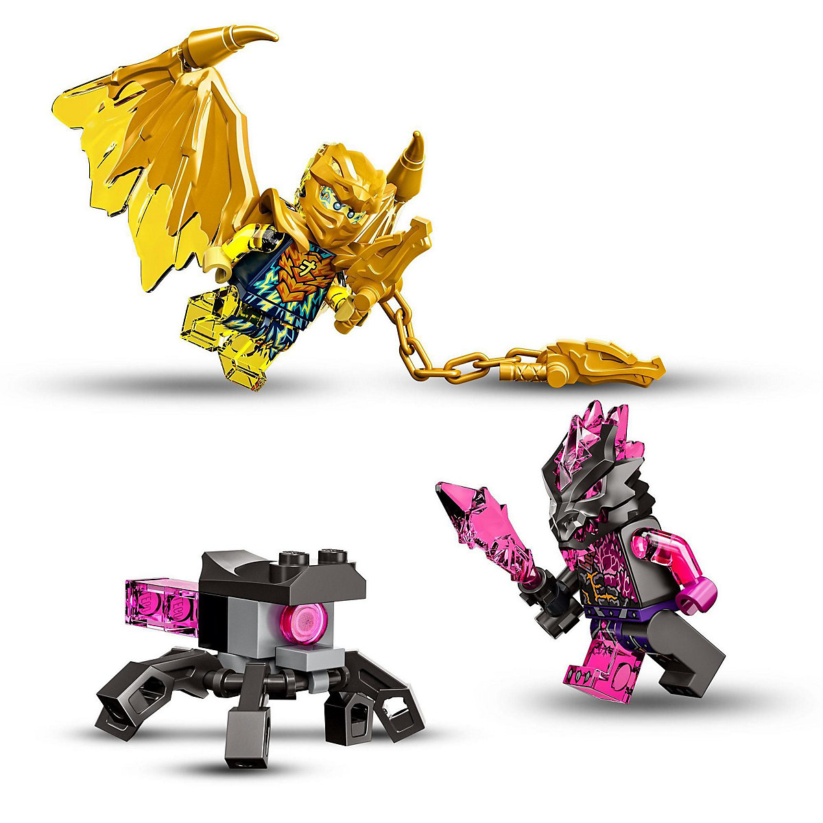 LEGO® Ninjago 71768 Jays Golddrachen-Motorrad
