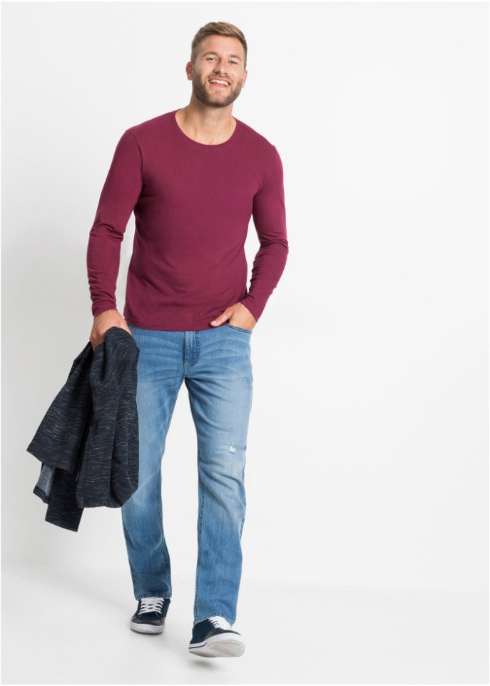 Langarmshirt (3er Pack)