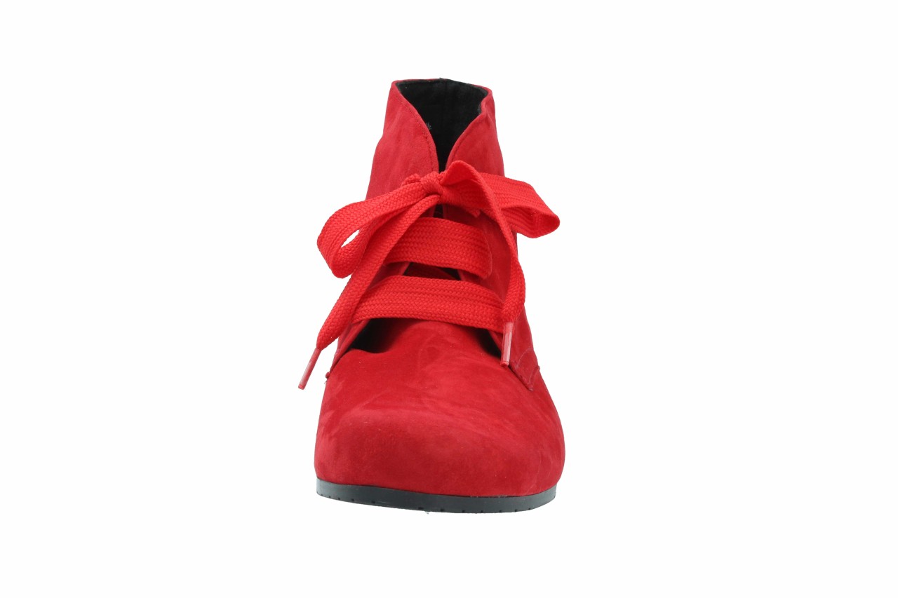 SEMLER Schnür-Stiefeletten rot