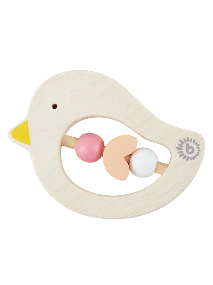 Bieco Spielwaren Beißring Holz Vogel - ab Geburt in Orange günstig kaufen onesize