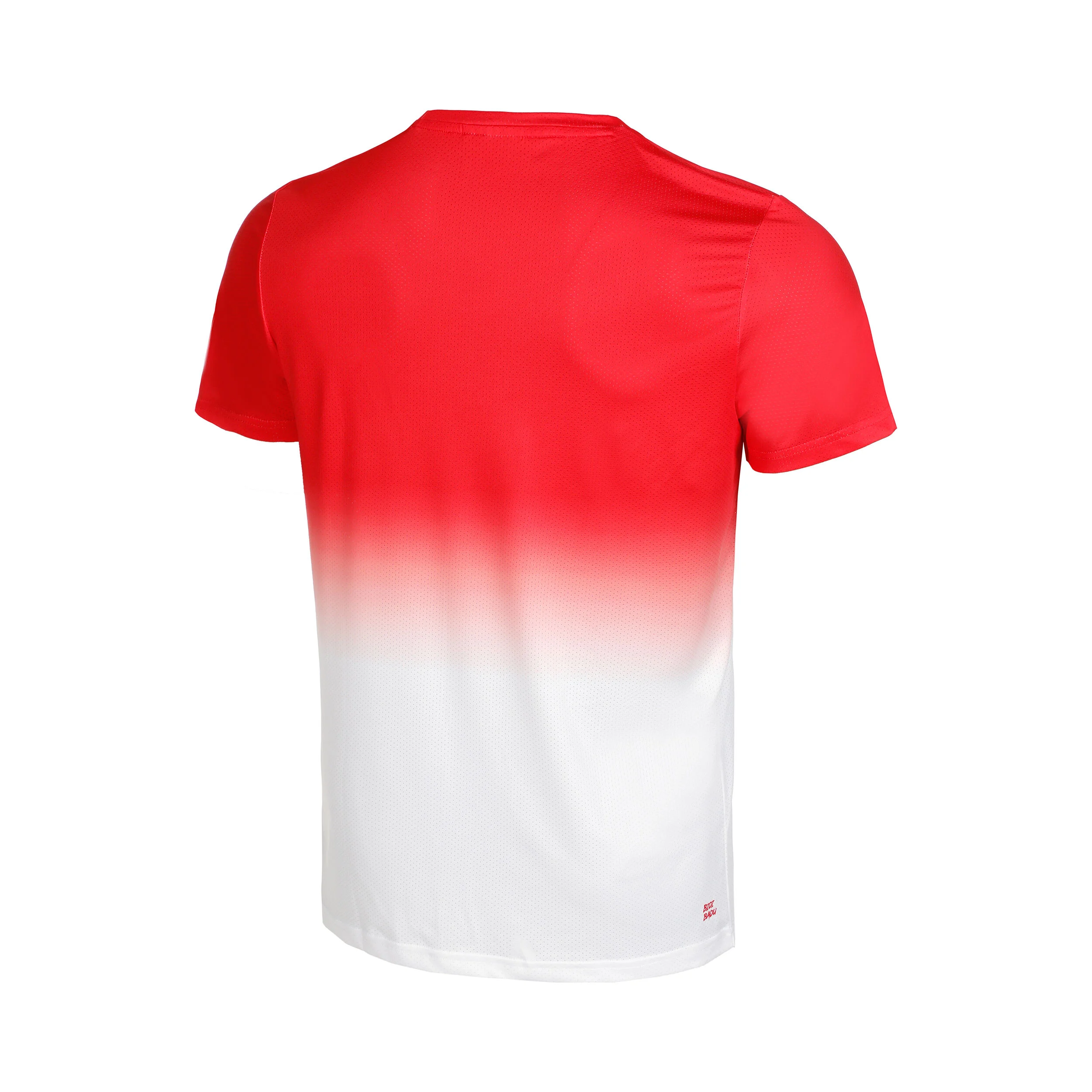 Crew Gradiant T-Shirt Jungen - Rot, Weiß