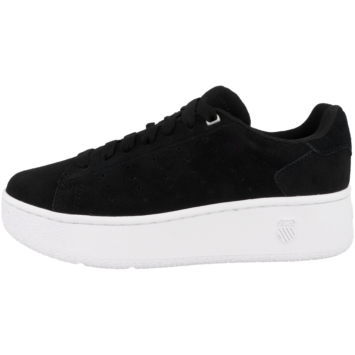 K-Swiss Classic PF Platform Sde Sneaker Low schwarz