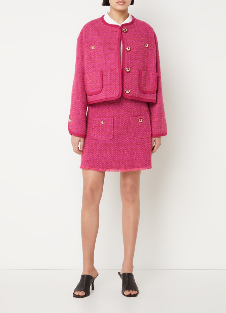 ba&sh Brittany tweed jacket