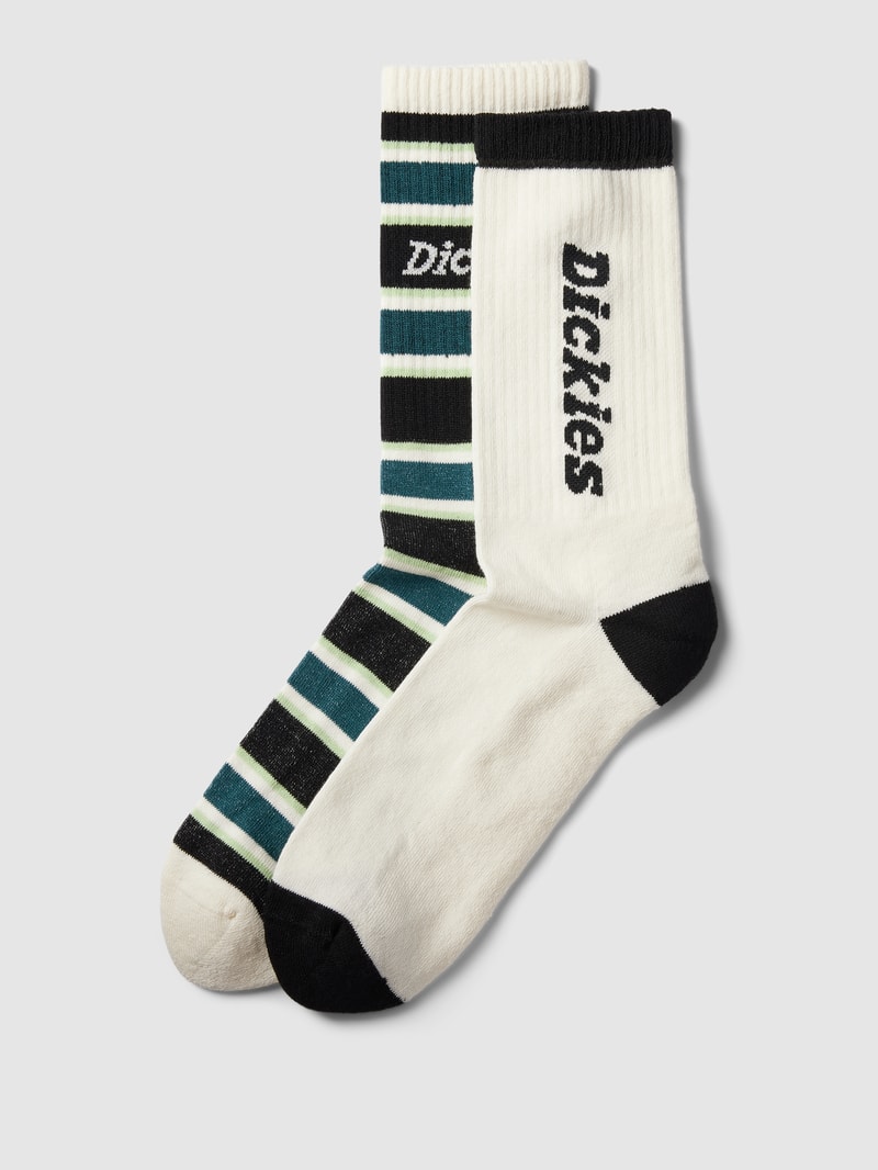 Socken in Ripp-Optik Modell 'GREENSBURG' im 2er-Pack in ecru