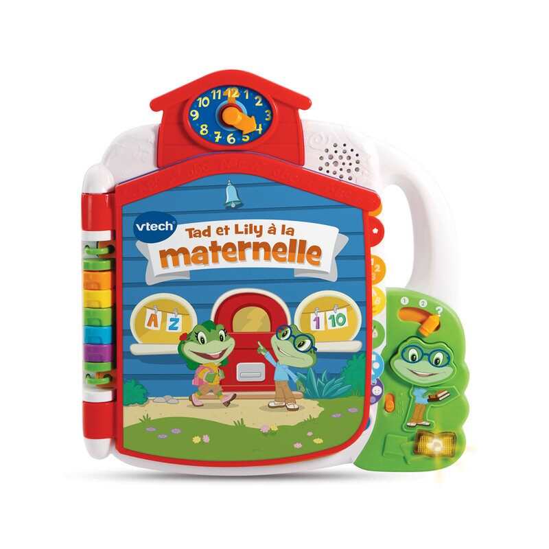 Livre interactif Tad et Lily à la maternelle Vtech