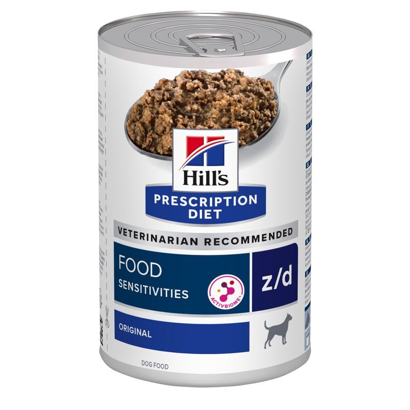 Hill's Hypoallergenes Hundefutter Hill's Prescription Diet Food Sensitivities z/d Original 12x370 g