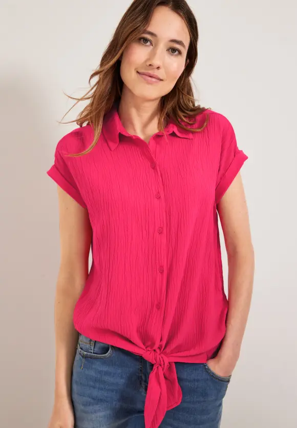 CECIL Bluse mit Knotendetail