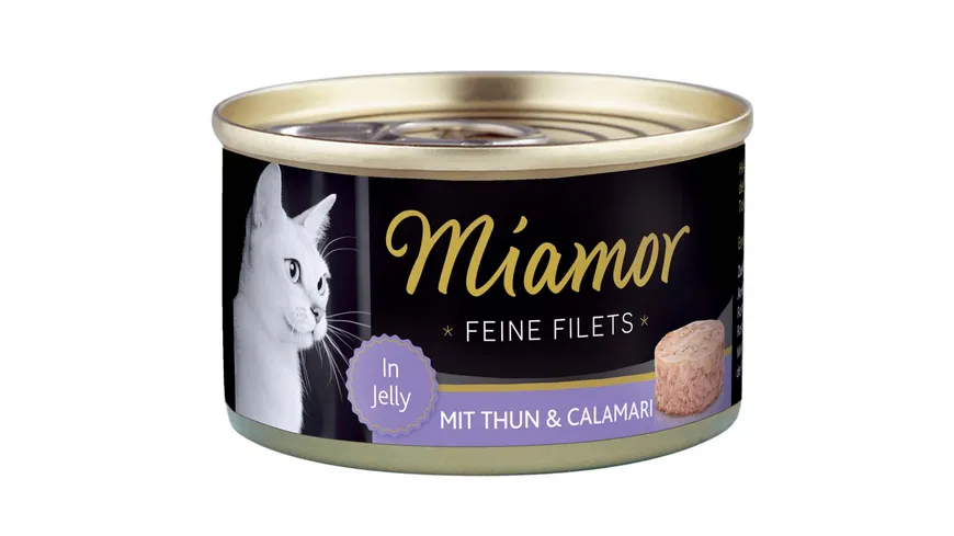 Miamor Katzennassfutter Feine Filets Thunfisch & Calamari 100 g