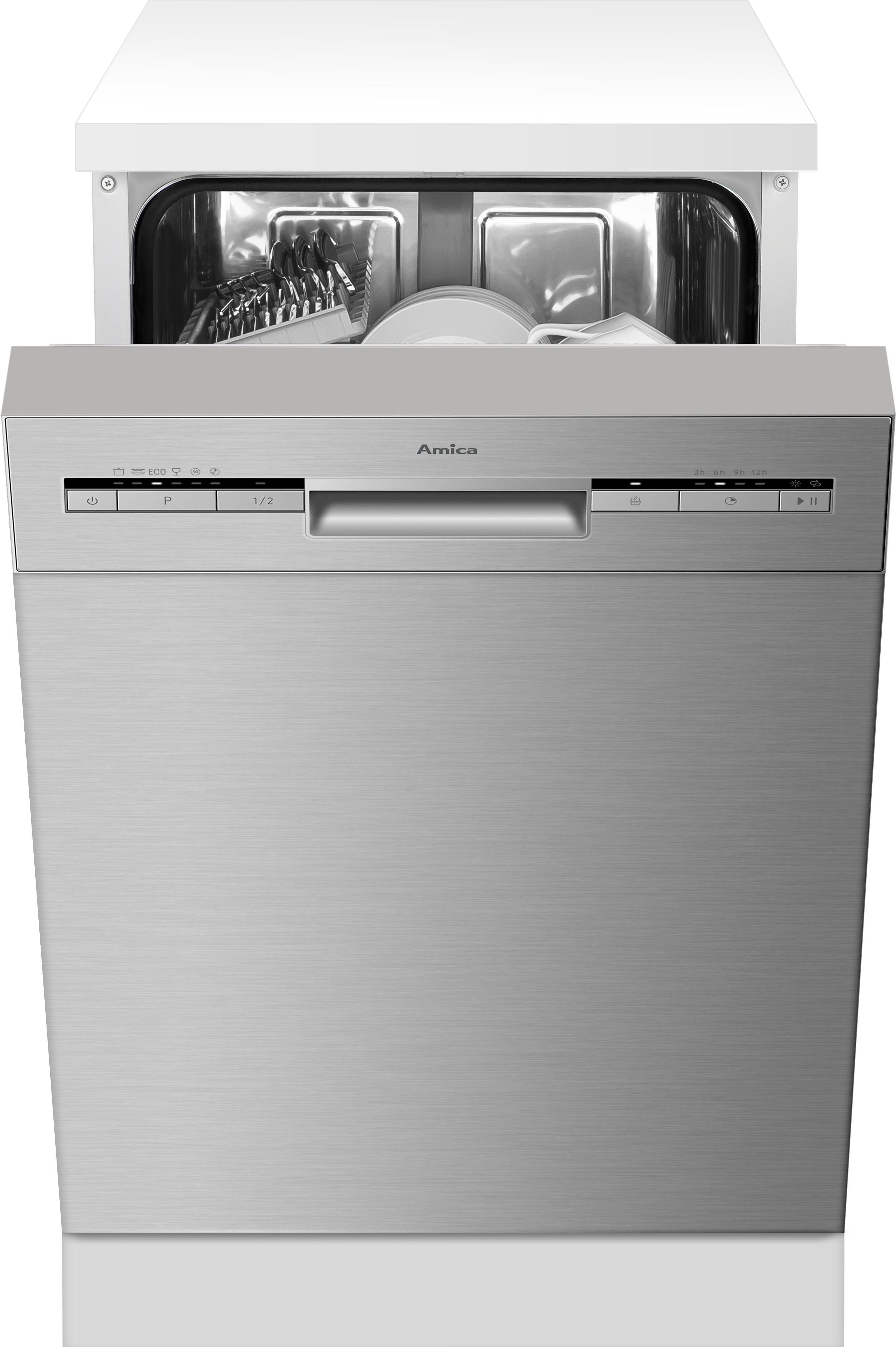 Amica Unterbaugeschirrspüler, EGSPU 500 911 E, 10 Maßgedecke
