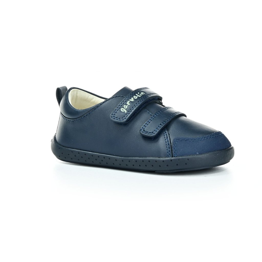 Garvalín Zapato Basico Ocean blaue Barfußhalbschuhe