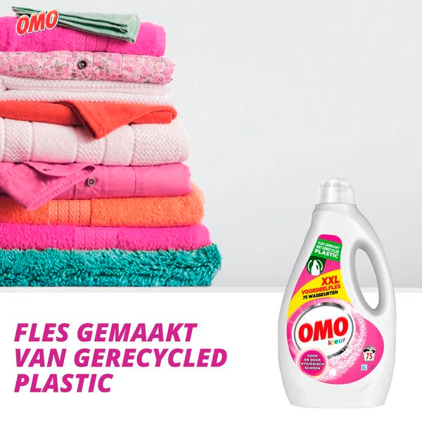 Omo Color XXL folyékony mosószer 3750ml, 75 mosás