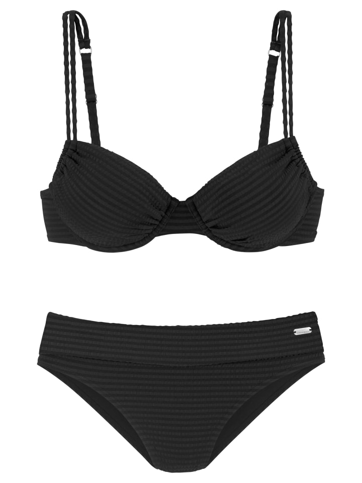 Venice Beach Bügel-Bikini in schwarz günstig kaufen
