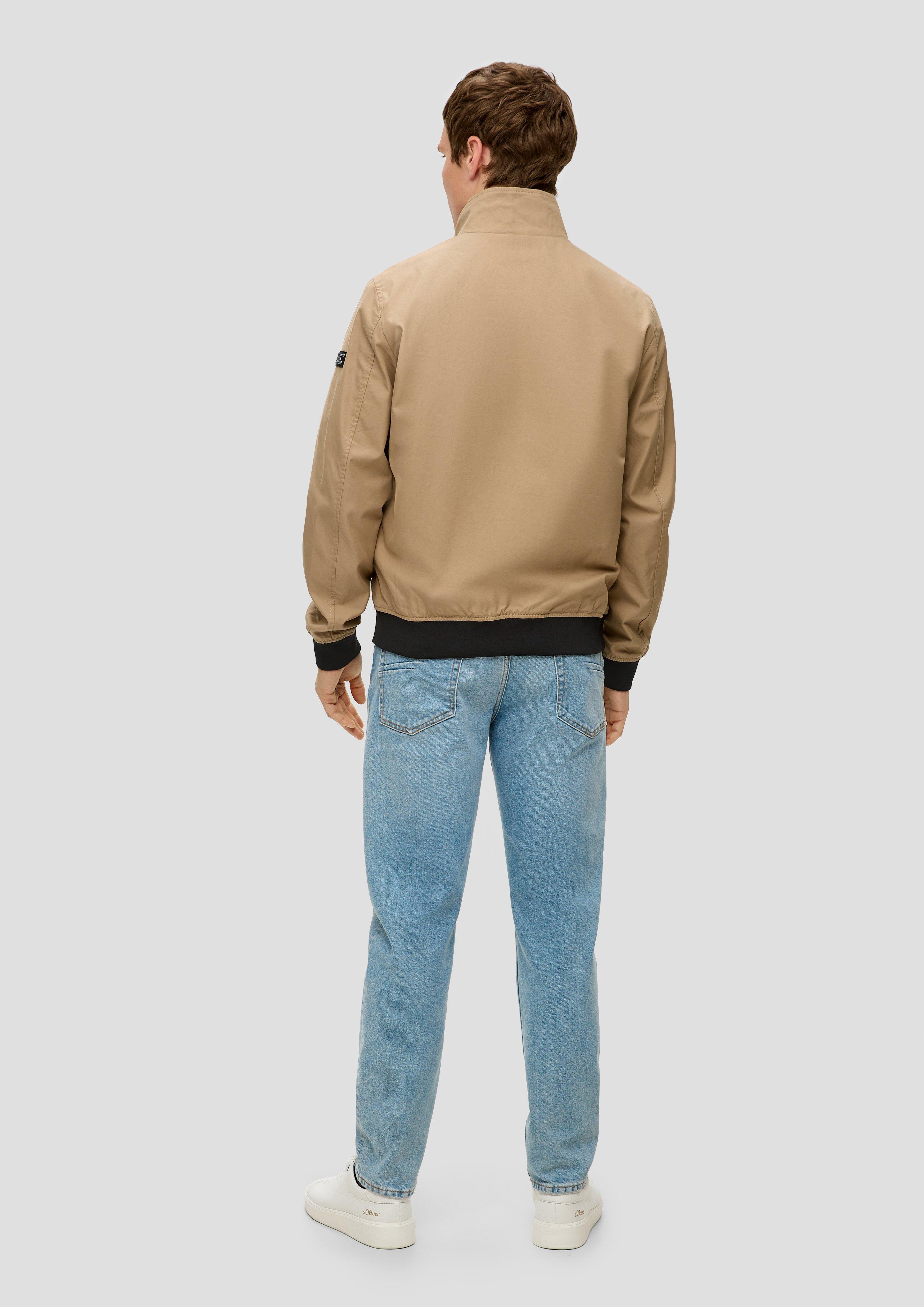 Twilljacke mit Stehkragen  2141342-8410