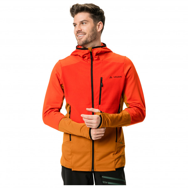 Vaude - Monviso Hooded Grid Fleece Jacket - Fleecejacke