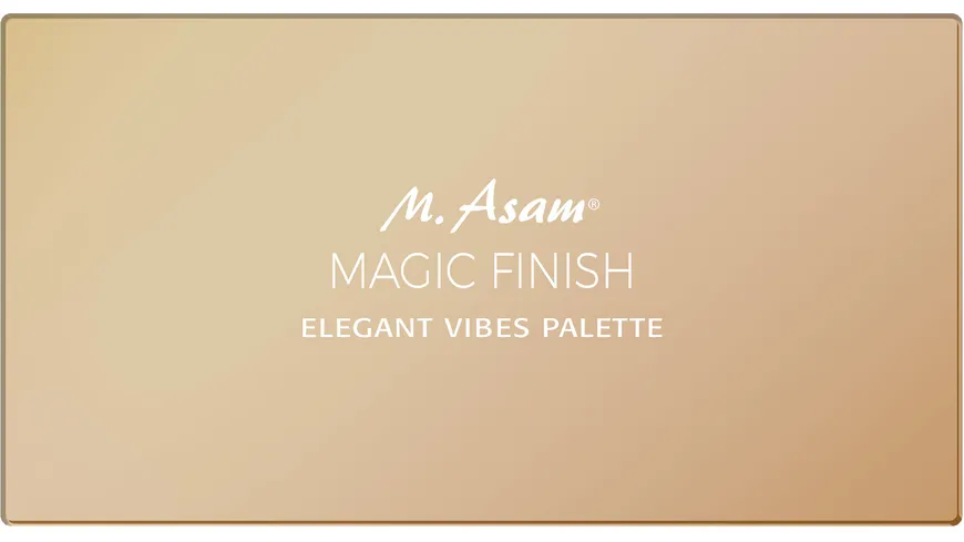 M. Asam® MAGIC FINISH Lidschatten Palette Elegant Vibes 12 g