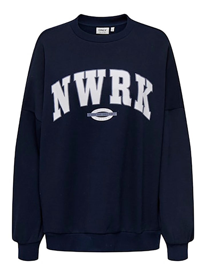 ONLY Sweatshirt in Dunkelblau günstig kaufen
