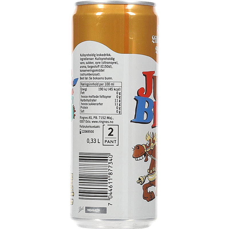 Julebrus 0,33 l sleek Hamar