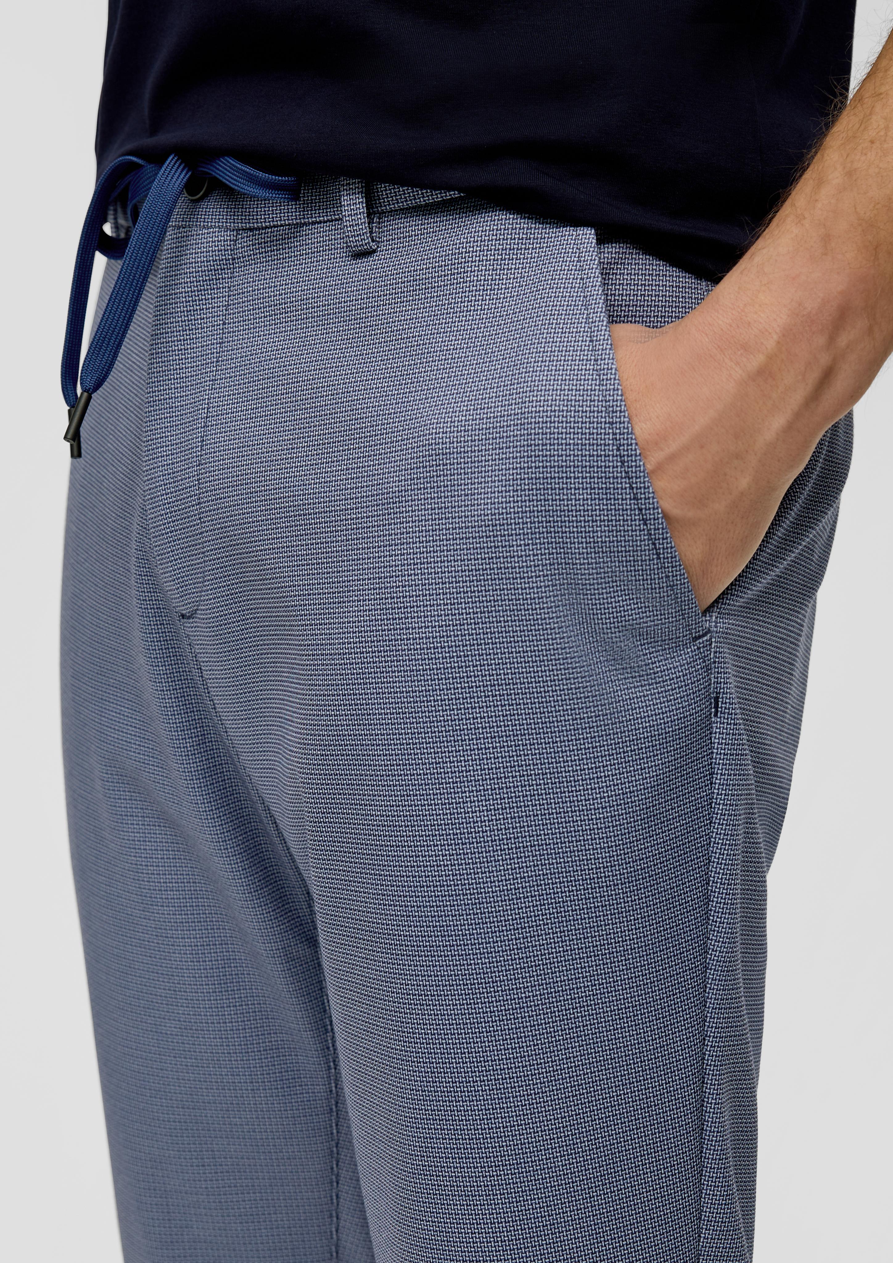 s.O JOGG: Anzughose aus Stretch-Jersey  2142838-58A4