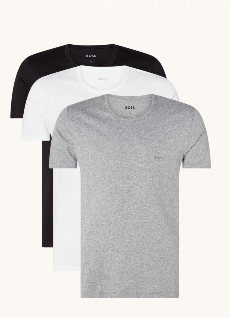 HUGO BOSS -paidat, pyöreä pääntie, 3 kpl