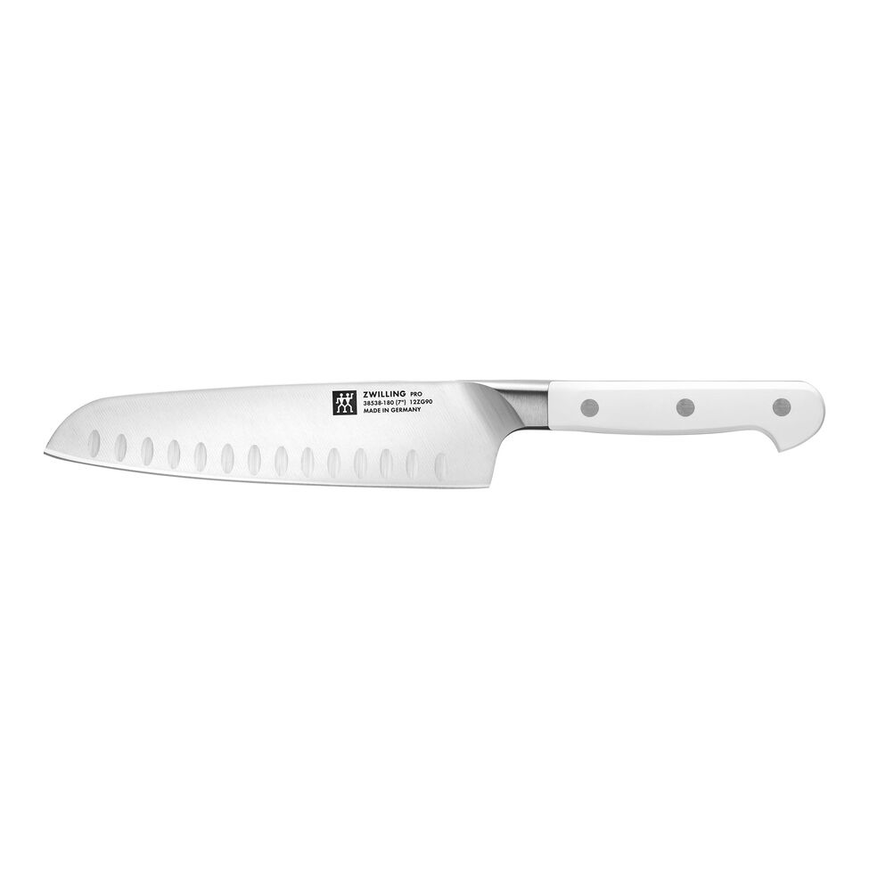 Santokumesser 18 cm, Kullenschliff