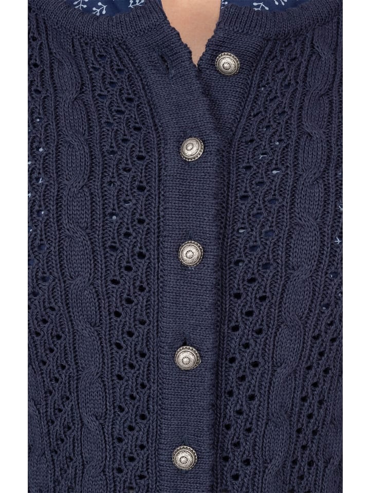 OS-Trachten Strickjacke 457005-0771 in marine günstig kaufen