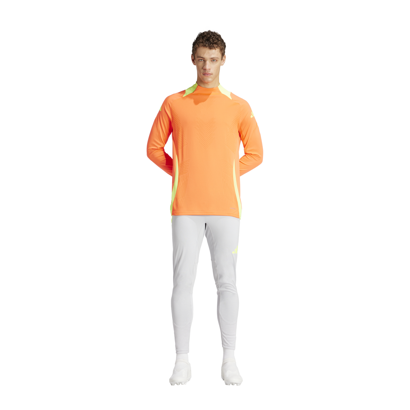 adidas Tiro 24 Pro Trainingshose Grau Gelb