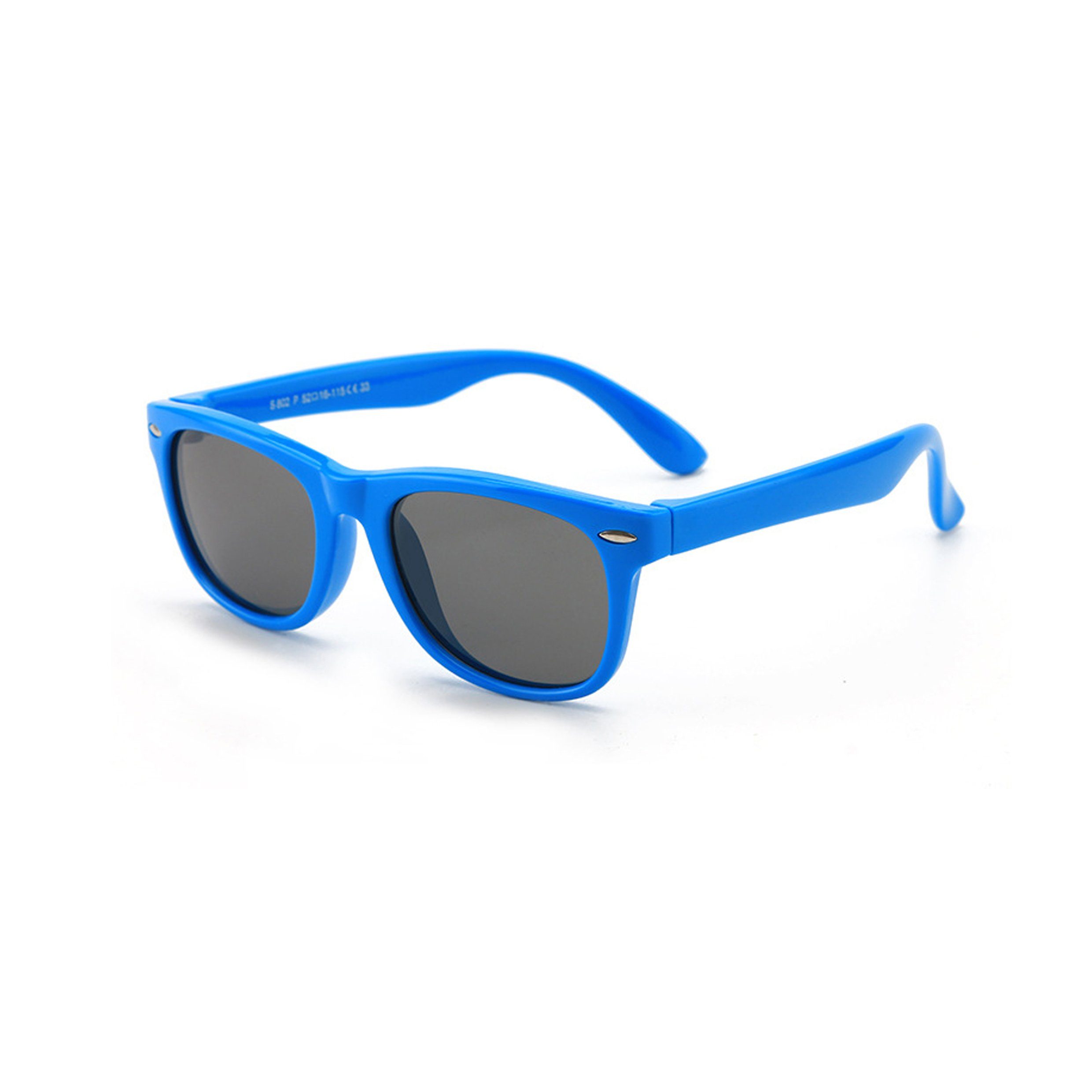 Olotos Sonnenbrille Sonnenbrille für Kinder Mädchen Jungen Gummi 100% UV400 Schutz Brille