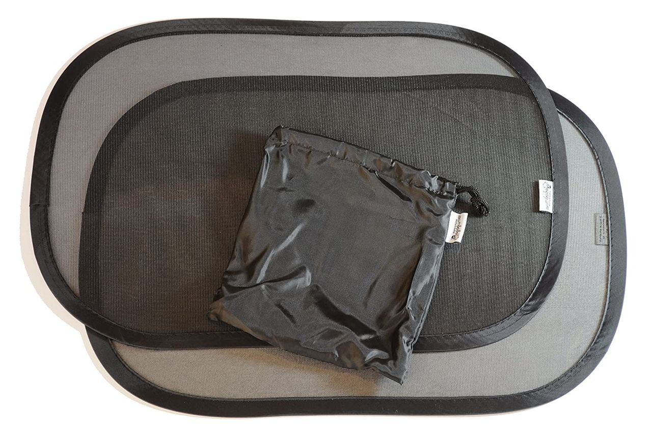 Blijr Blij´r Ivo Grey/Black Autositz mit Wumbi Rücksitzspiegel und Sonnenschutz