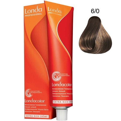 Londa Demi-Permanent Color Creme 6/0 Dunkelblond 60 ml