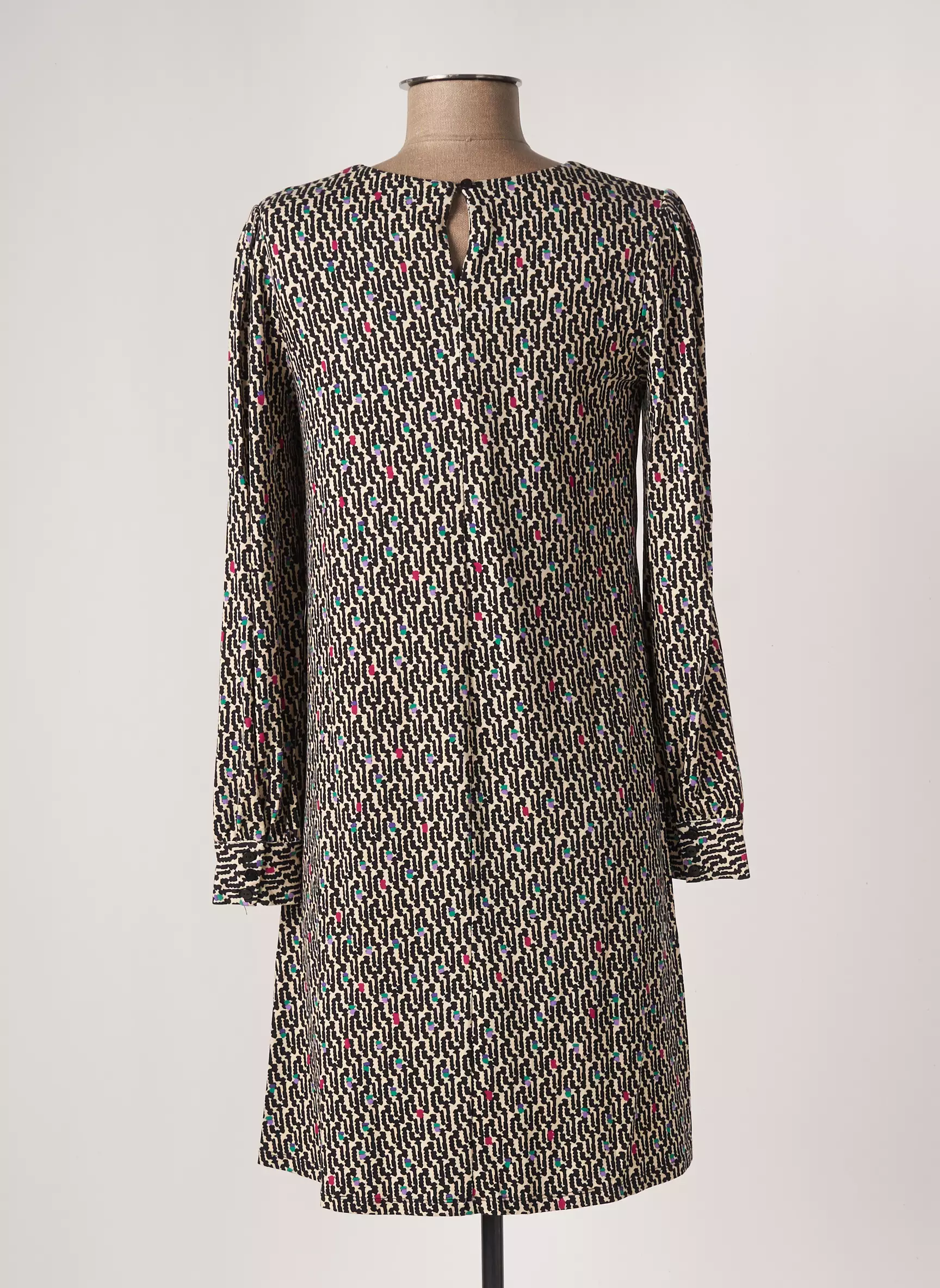 Surkana Robes Courtes Femme couleur noir