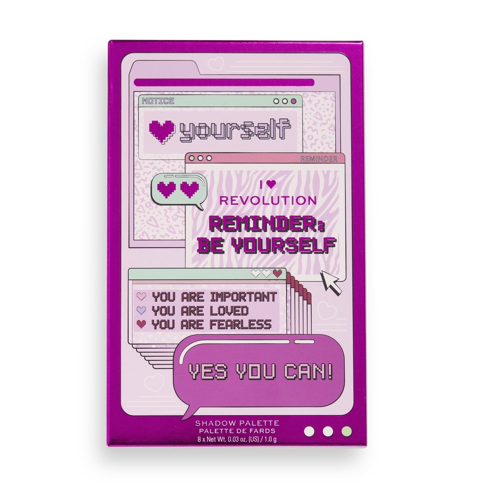 I Heart Revolution I Heart Revolution Affirmation Book Palette Be Yourself Fard à paupières
