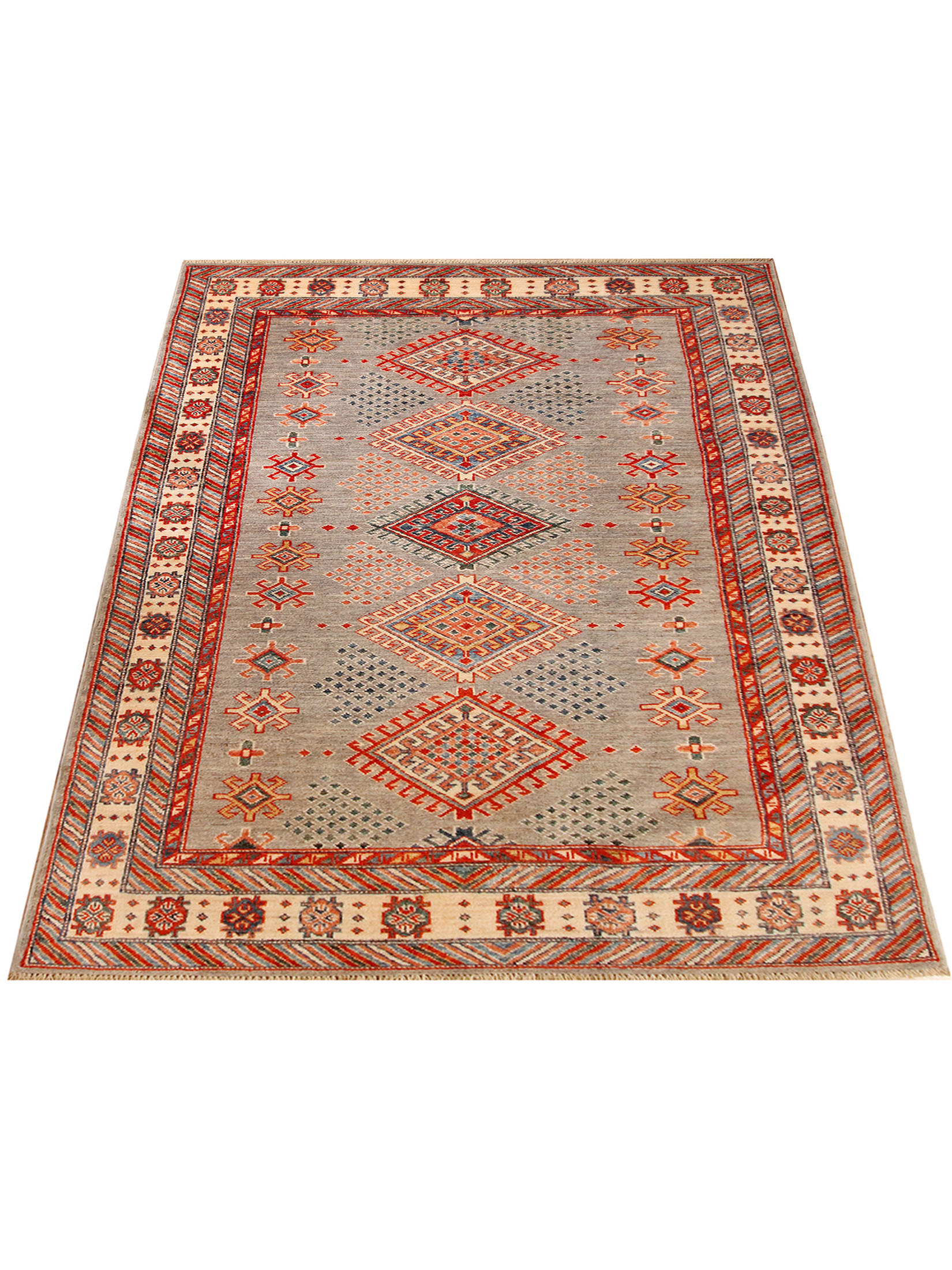 Kazak Ghazni ca. 171 x 121 cm, Unikat / Einzelstück