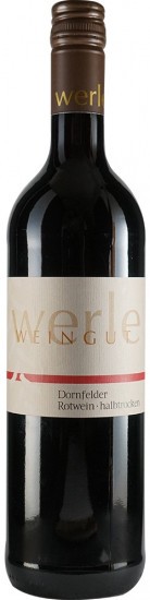 2021 Dornfelder halbtrocken - Weingut Werle