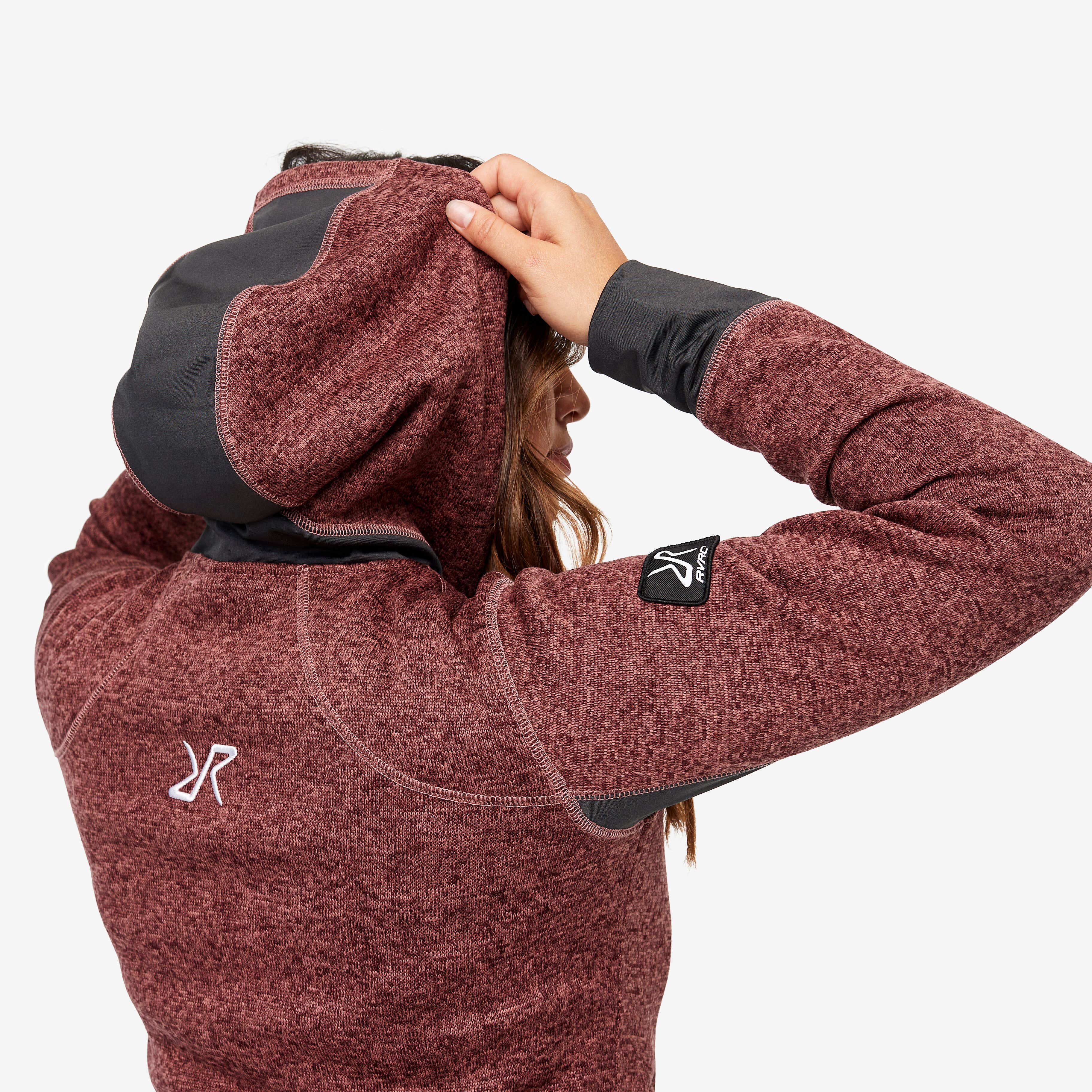 Fusion Hoodie Femme Dark Vintage Rose