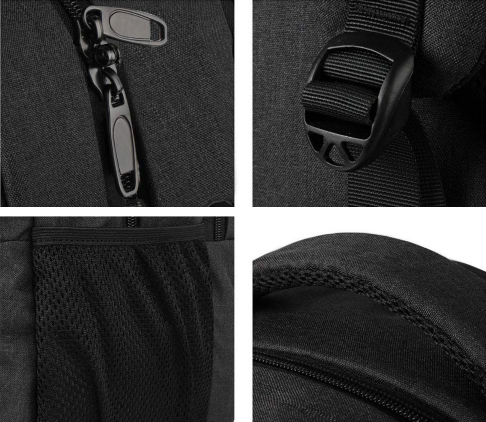 REDOM Laptoprucksack Laptop Rucksack Rucksäcke Schulrucksack Wasserbeständig Laptoptasche (Laptop Notebook Tasche Schule Uni Rucksack, mit USB-Lade-Anschluss, Anti-Diebstahl, Backpack mit Laptopfach), Herren Damen Jungen Teenager Freizeit Arbeit Busi