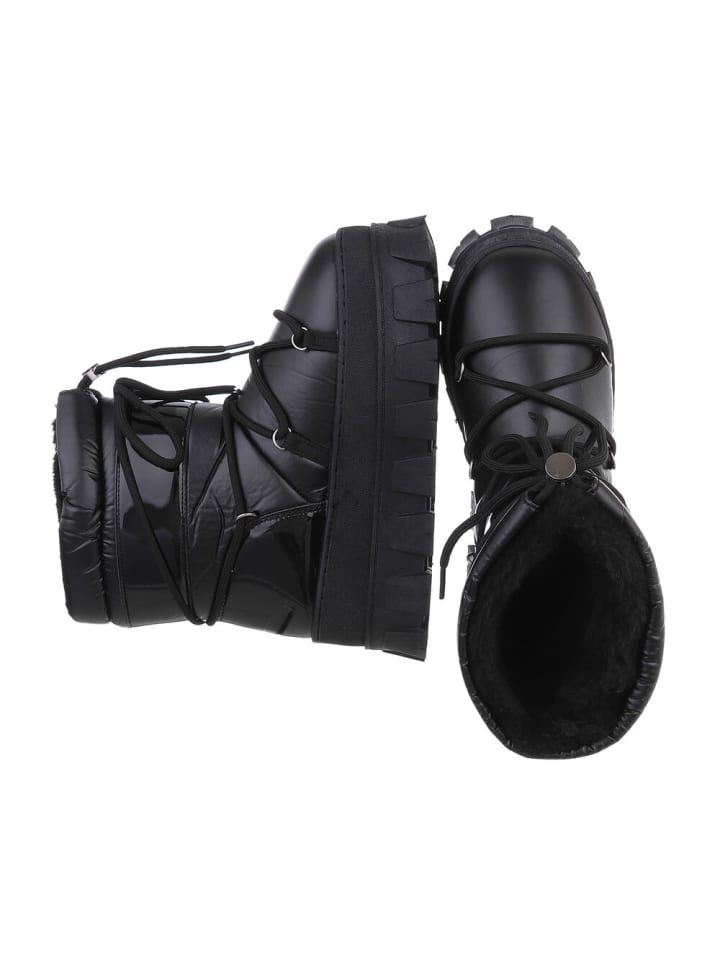 Ital-Design Stiefelette in Schwarz günstig kaufen