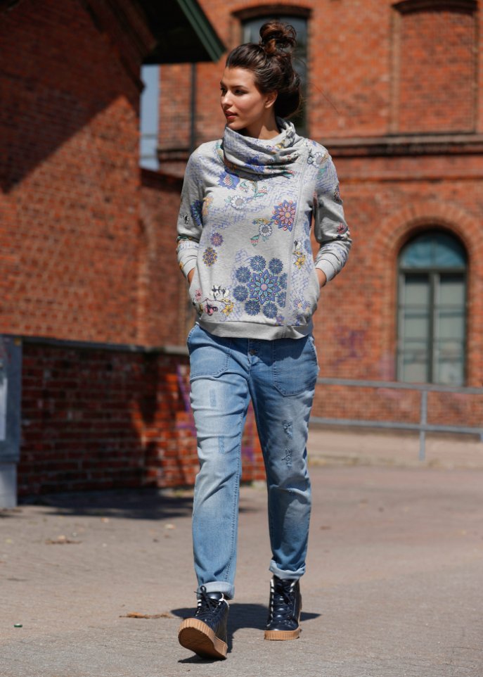 Komfort-Stretch-Boyfriend-Jeans
