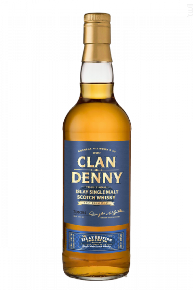 Whisky Islay Blended Malt Scotch Clan Denny