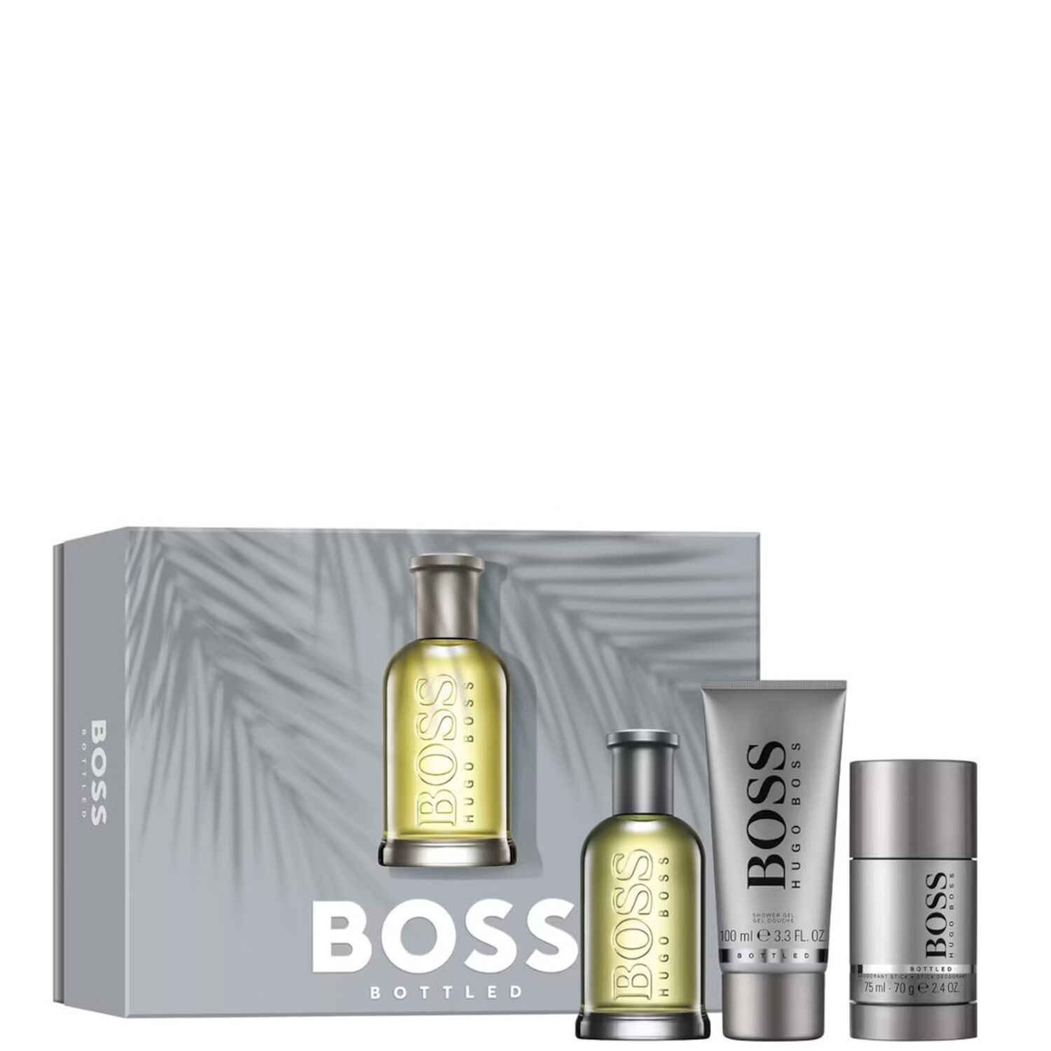 Hugo Boss Boss Bottled Coffret Eau de Toilette 100 ml + Déodorant 75 ml + Gel Douche 100 ml