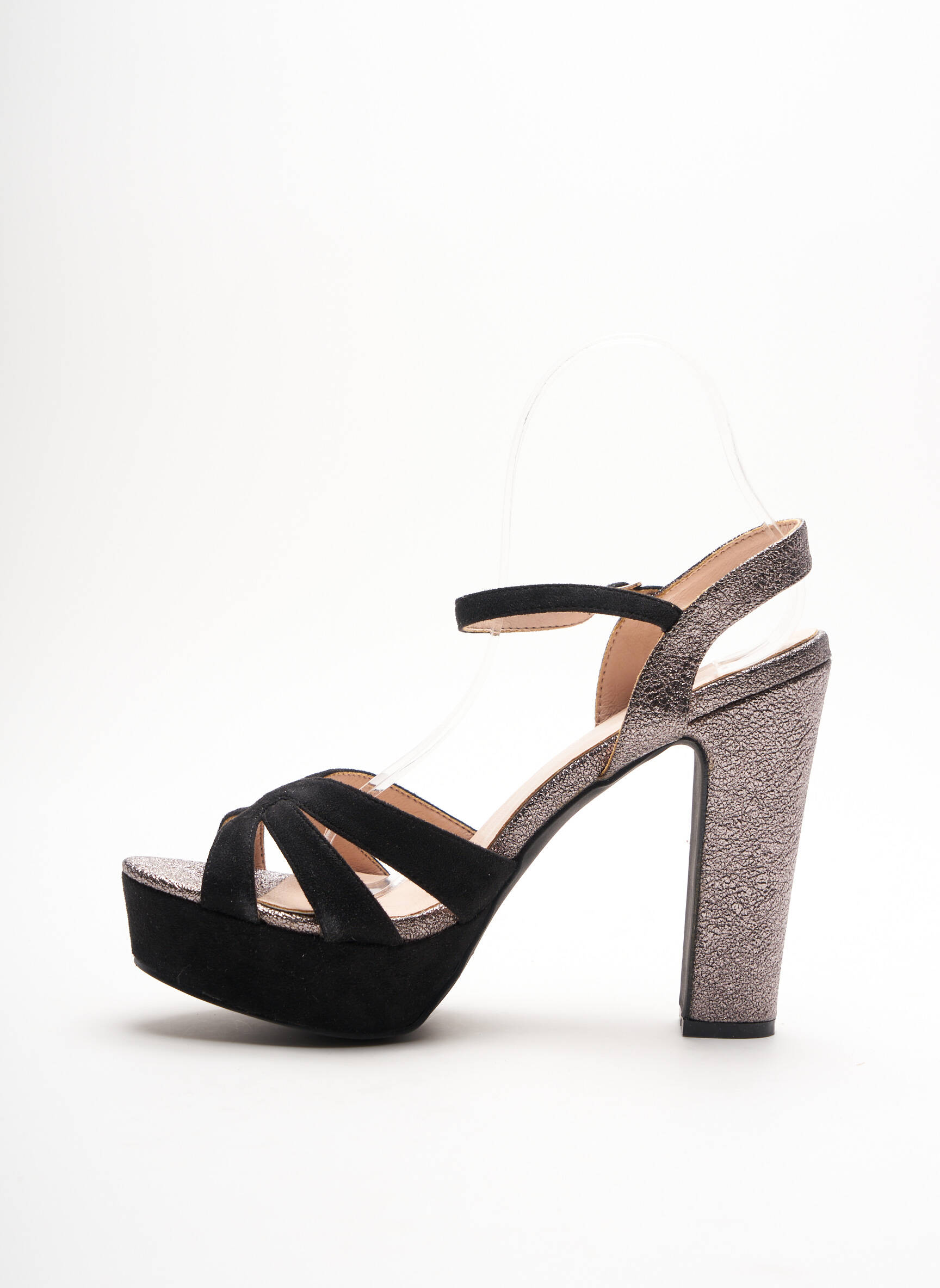 Moow Sandales Nu Pieds Femme couleur noir