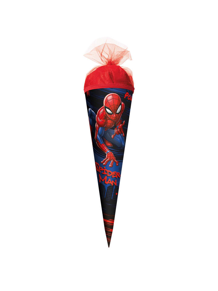 ROTH Geschenk-Schultüte klein Marvel Spiderman 50 cm in Rot günstig kaufen onesize