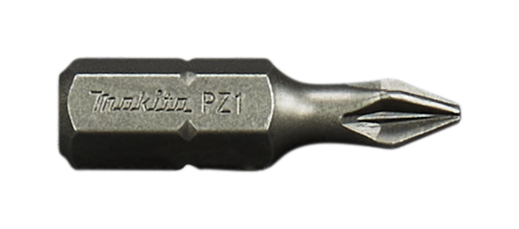 Makita Zubehör B-24527 Schraubendreher PZ1/2/3 x 25 mm 3-tlg