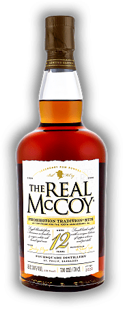 The Real McCoy 12 Years Limited Prohibition Tradition Edition 50% The Real McCoy 12 Years Limited Prohibition Tradition Edition 50% 100 Proof für den 100. Jahrestag. Alter 12 J. - 0,7	 Liter - Vol 50%