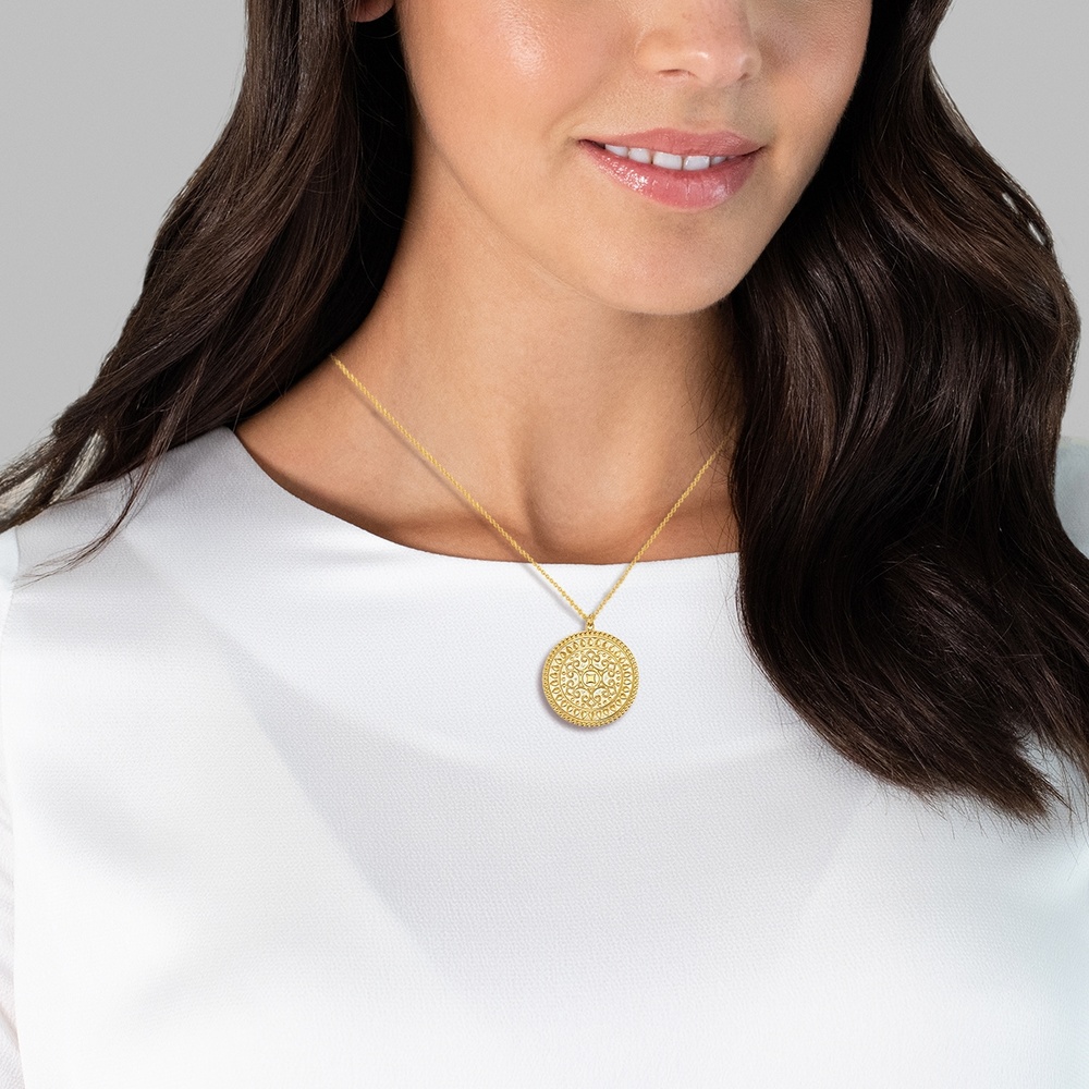 Glanzstücke München Collier en argent Argent sterling en Or jaune collier