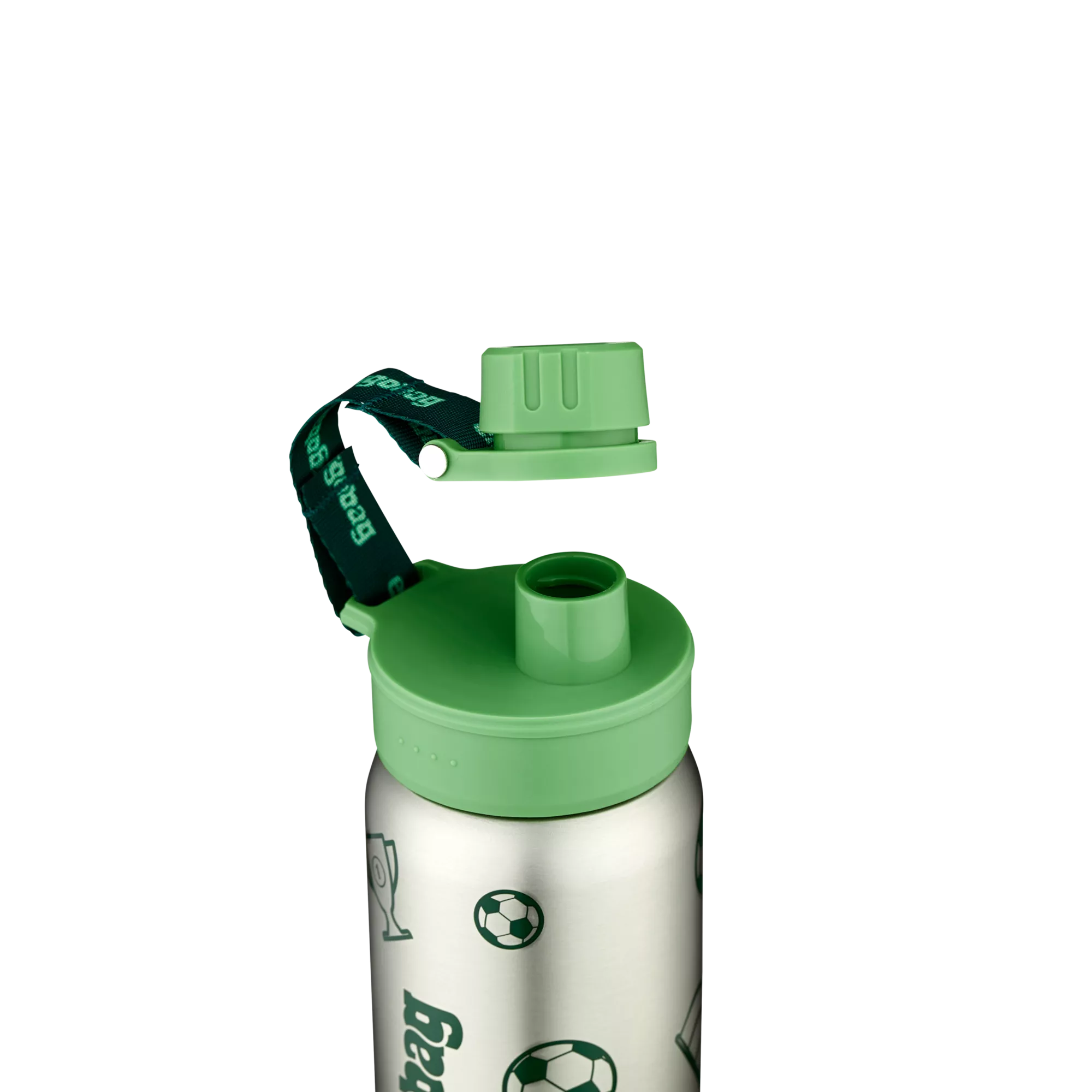 ergobag Edelstahl Trinkflasche Grün