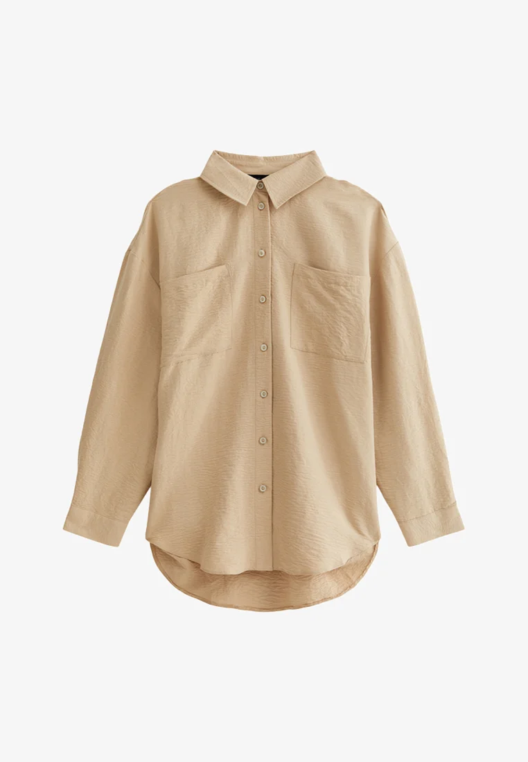 Camisa New Look de manga larga con bolsillo frontal