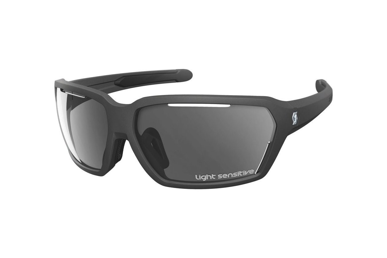 Scott Vector LS Sonnenbrille black matt / grey light sensitive