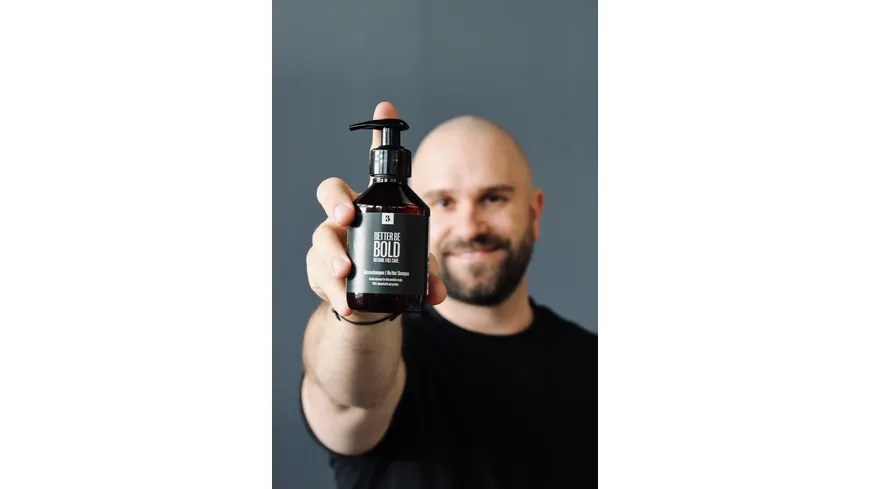 BETTER BE BOLD Pflegendes Glatzenshampoo (0-6mm) 200 ml