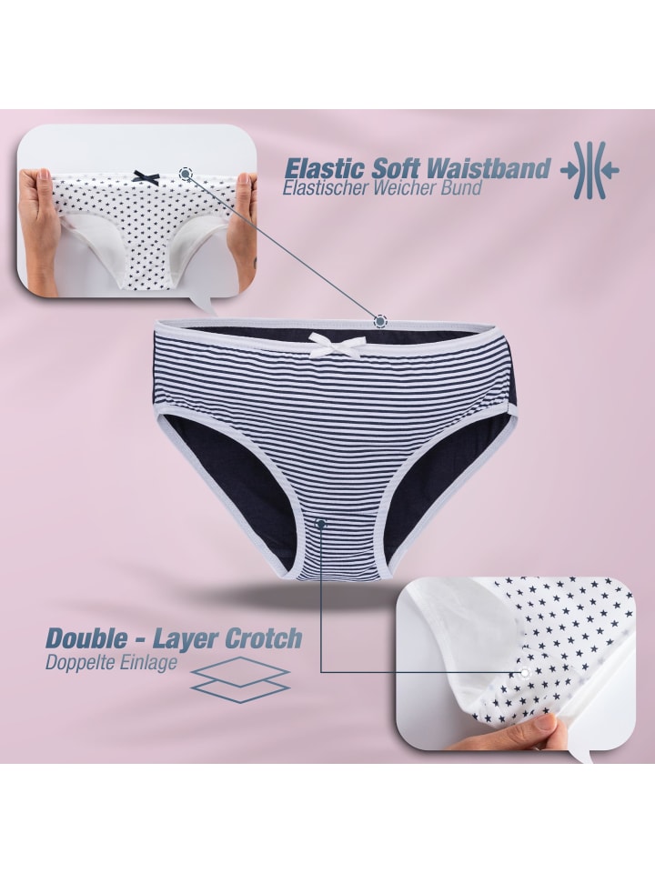 LOREZA 7er Set Slips - Mix - Bunt günstig kaufen